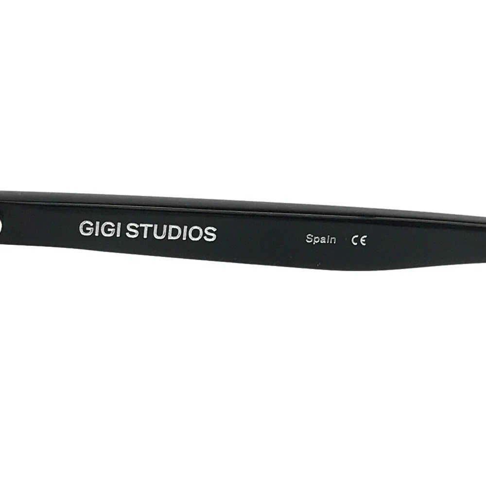 Gigi Studios Eyeglasses Frame ALARIC GS9003/01O Black Cat Eye Full Rim 55-17-140